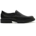 Fluchos Fluchostil mænd. F1606 Lædersko F1606 Sort (45), 1-3 cm, Ingen, Casual