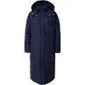 Ralph Lauren Polo Ralph Laurentil kvinder. 211941005001 Navy-dunfrakke med hætte (L), Casual, Bomuld, Blå