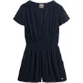 Superdry Beach Playsuit Kortærmet Kort Kjole