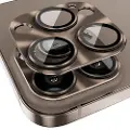 Mtp Products iPhone 16 Pro/16 Pro Max Hat Prince Full Cover Kamera Linse Skærmbeskyttelse Hærdet Glas - Brun