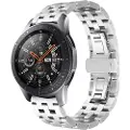 Mtp Products Samsung Galaxy Watch Rustfrit Stål Spænderem - 42mm - Sølv