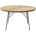 Cinas - Bord Ellen Ø130cm - Grå - Spiseborde - - Homeroom