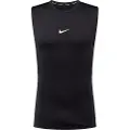 Nike Tætsiddende Pro Dri-FIT-fitnessoverdel uden ærmer til mænd - sort