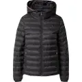 Tommy Hilfiger Tommy Hilfigertil kvinder. WW0WW42046 Global Jacket sort (L), Casual, Lange ærmer, Genanvendt polister, Bæredygtig