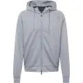 Nike Primary Fleece Dri-FIT UV Performance-hættetrøje med lynlås i fuld længde til mænd - grå