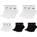 Nike Everyday Cushioned-ankeltræningsstrømper (3 par) - sort