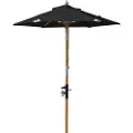 Cinas - Parasol (altan) Ø1,8 m polyester - Sort - Parasoller - - Homeroom