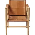 Cinas - Stol Noble Safari med læder - Natur - Stole - - Homeroom