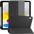 Tech iPad 2022/2025 Tech-Protect SmartCase Pen Tri-Fold Folio Cover - Sort