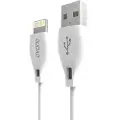 Dudao USB-kabel USB til Lightning 2,4A 1m - Hvid