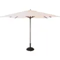 Cinas - Parasol Pomino Ø3,3 m olefin - Hvid - Parasoller - - Homeroom