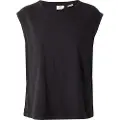 Levi's Levi'stil kvinder. A8794-0008 Boxy T-shirt sort (M), Casual, Bomuld, Uden ærmer/stropper
