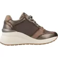 Carmela Carmelatil kvinder. 16184402-PLOMO Træningssko 161844 Grå (40), Læder, 5-8 cm, Blonder, Lynlås, Casual