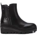Carmela Carmelatil kvinder. 16200901-NEGRO Ankelstøvler i læder 162009 sort (40), 5-8 cm, Lynlås, Casual