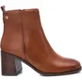 Carmela Carmelatil kvinder. 16122802-CAMEL Ankelstøvler i læder 161228 camel - hælhøjde: 7 cm (36), Brun, 5-8 cm, Lynlås, Casual