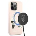 Karl Lagerfeld Klhmp13xsskci Iphone 13 Pro Max 6.7 Silicone Ikonik Karl&choupette Telefonetui