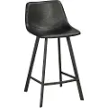 Rowico Home - Barstol Aubum 2-pak, 65 cm - Sort - Barstole & -taburetter - - Homeroom