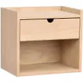 Rowico Home - Vægskab/sengebord Hillmond - Hvid - Sengeborde - - Homeroom