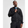 Jordan Sport Hoop Fleece Dri-FIT-hættetrøje med fuld lynlås til mænd - sort