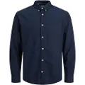 Jack & Jones Oxford Skjorte Med Lange ærmer