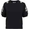 Object Broderet Strikket Top