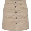 ONLY Korte nederdele Only ONLAMAZING HW CORD SKIRT PNT NOOS dame EU M