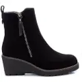Refresh Refreshtil kvinder. 17100901-NEGRO Ankelstøvler 171009 sort -Hælhøjde: 6 cm (38), 5-8 cm, Lynlås, Casual