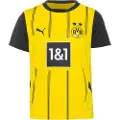 Puma Bvb Borrussia Dortmund 24/25 Hjem Junior T-shirt Med Korte ærmer