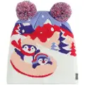 Spyder Bitsy Penguin Double Pom Beanie