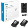 Newell Dl-usb 2 Batterier Np-fz100 Dobbelt Lader