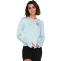 Salty Crew Stealth Pinnacle Crew Dame Rash Guard Med Lange ærmer