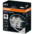 Osram H3 12v Pk22s Non-road Legal Ledriving Hl Easy 6000k Billys 2 Enheder