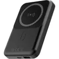 Forever MATB-100 22.5W 10.000 mAh Magsafe Powerbank Black Powerbank - Sort - 10000 mAh