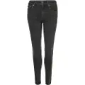 Superdry Superdrytil kvinder. W7010798A Mellemhøje jeans i økologisk bomuld Vintage sort (29/30), Casual, Denim, Økologisk bomuld, Bæredygtig