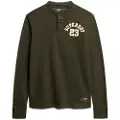 Superdry Vintage Athletic Grandad T-shirt Med Lange ærmer