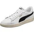 Puma Smash 3.0 L Sneakers, Shoes, White/Black/Gold, 37