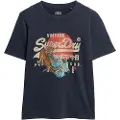 Superdry Tokyo Vl Relaxed T-shirt Med Korte ærmer