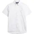 Superdry Superdrytil mænd. M4010768A Merchant Store kortærmet skjorte hvid (XL), Casual, Korte ærmer, Økologisk bomuld, Bæredygtig
