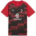 Puma Ac Milan 24/25 Før Kampen Junior T-shirt Med Korte ærmer