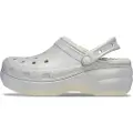 Crocs Classic Platform Glitter Lined Træsko