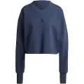 Adidas All Szn Ribbed V Neck Sweatshirt