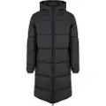 Urban Classics Long Puffer Frakke sort