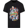 Mister tee Space Jam Teamwork T-shirt Med Korte ærmer