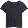 Superdry Studios Slub Embroidered Kortærmet V-hals T-shirt