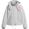 Superdry Superdrytil kvinder. W5011679A Mountain SD-Windcheater vindjakke grå (S), Casual, Polyester, Lange ærmer