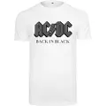 Mc Clothes Acdc Back In Black T-shirt Med Korte ærmer