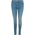 Superdry Superdrytil kvinder. W7010798A Mid-rise jeans i økologisk bomuld Vintage blue (25/30), Blå, Casual, Denim, Økologisk bomuld, Bæredygtig