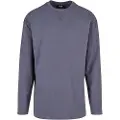 Urban Classics Oversized Open Edge T-shirt Med Lange ærmer