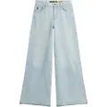 Superdry Raw Hem Wide Flare Højtaljede Jeans