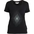 Icebreaker Merino 150 Tech Lite Iii Scoop Light Forms T-shirt Med Korte ærmer